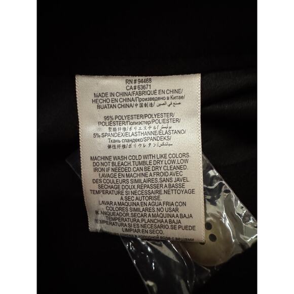 BCBGeneration Black‎ Ankle Trousers Women's Size Large Stretch Pants - Picture 7 of 10